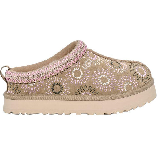 UGG Kid's Tazz Sun Stitch in Mustard Seed