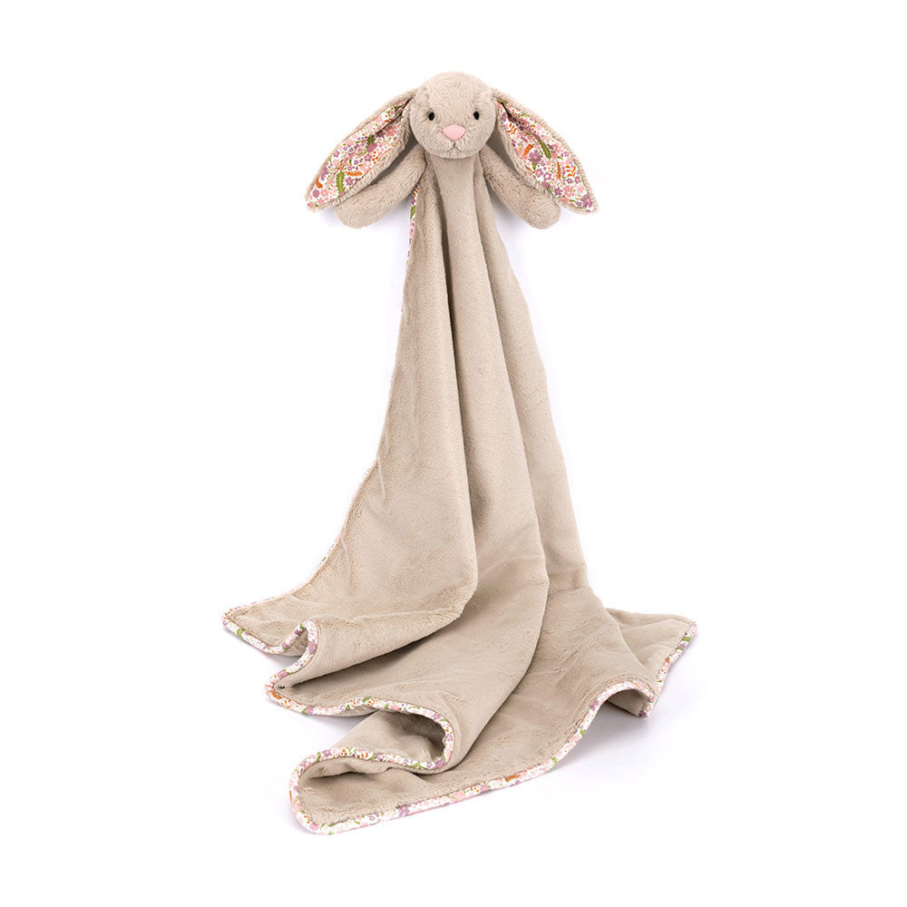 Blossom Beige Bunny 'Petal' Blankie