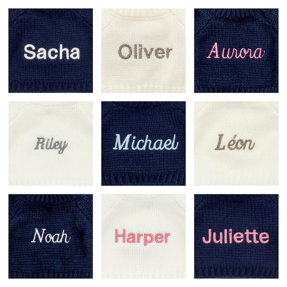 Bashful Luxe Bunny Juniper with Personalised Cream Jumper
