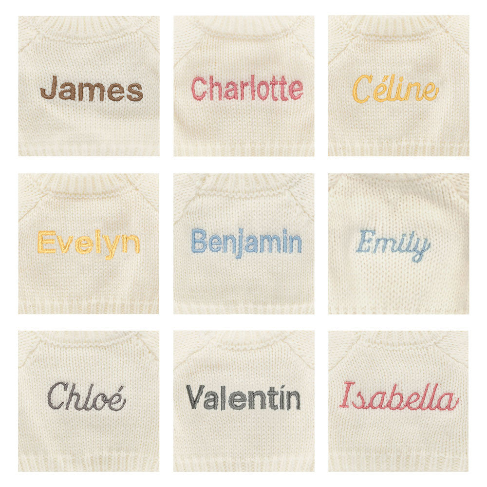 Bashful Luxe Bunny Scarlett with Personalised Cream Jumper