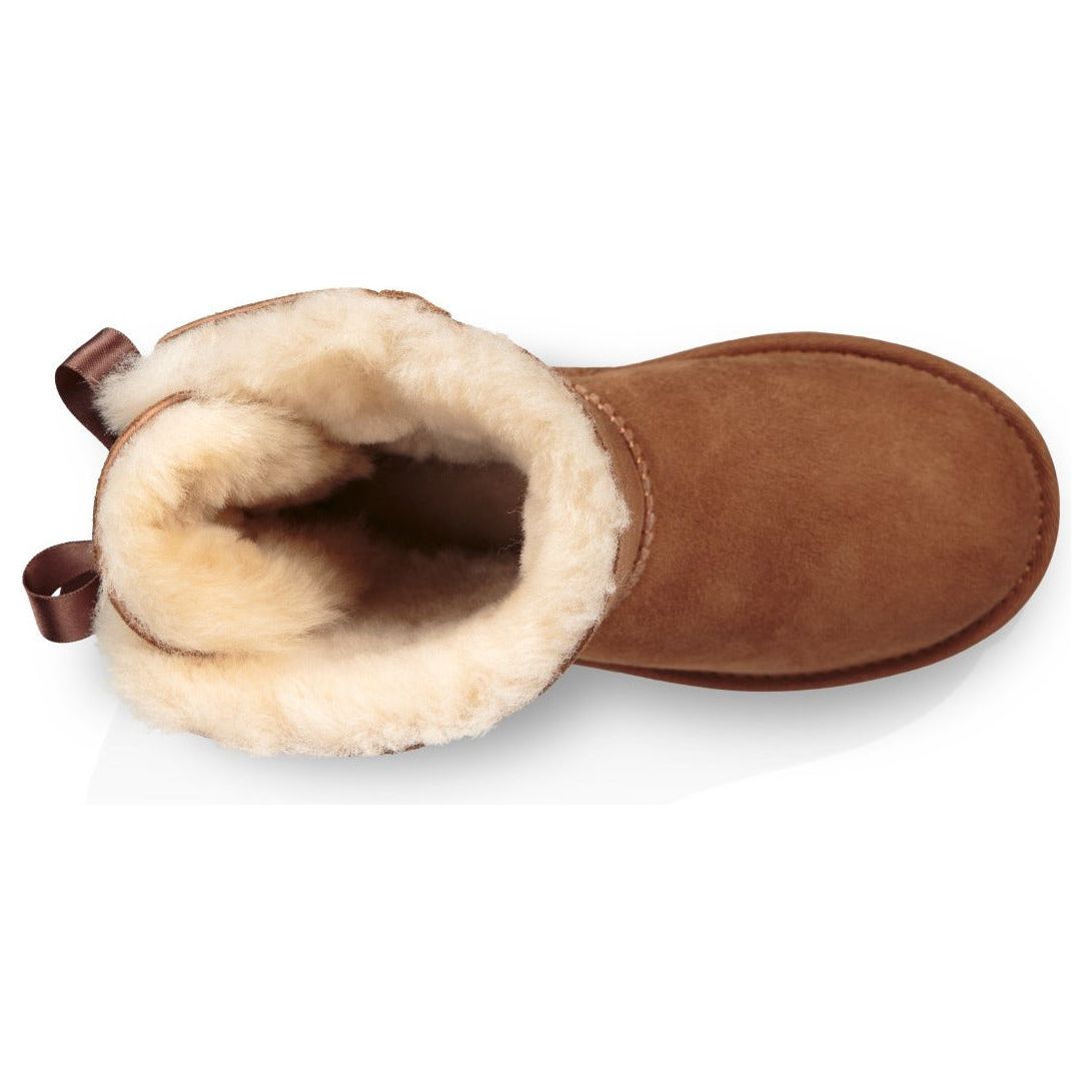 UGG Kid's Bailey Bow II in Chestnut