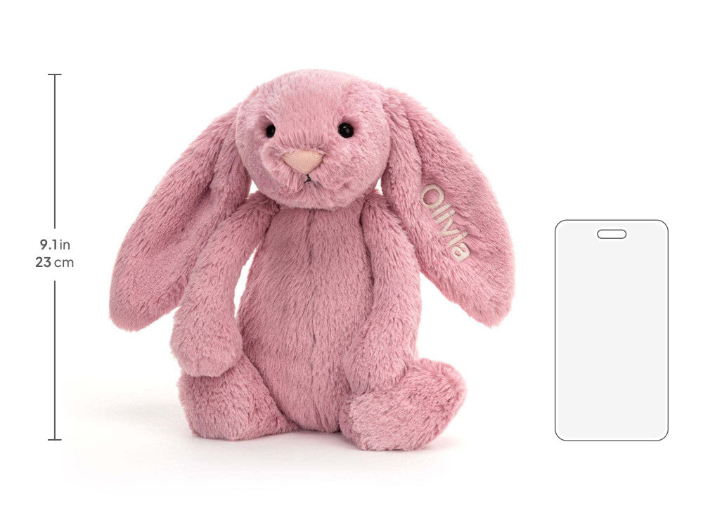 Personalised Bashful Tulip Bunny Medium