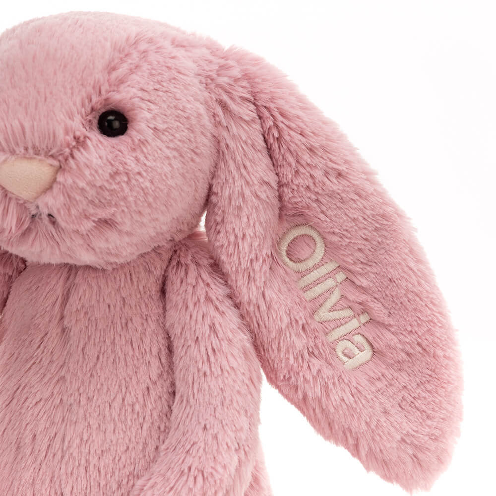 Personalised Bashful Tulip Bunny Medium