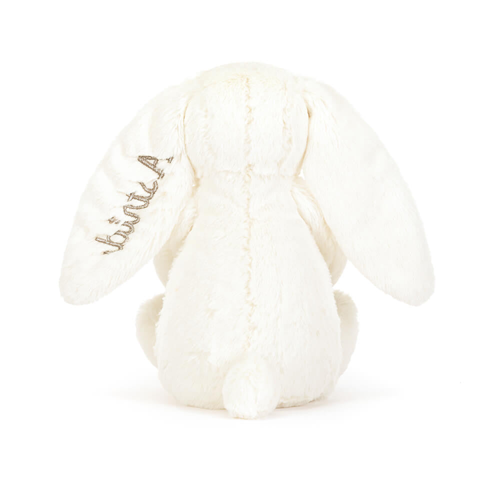 Personalised Cream Bunny with Star