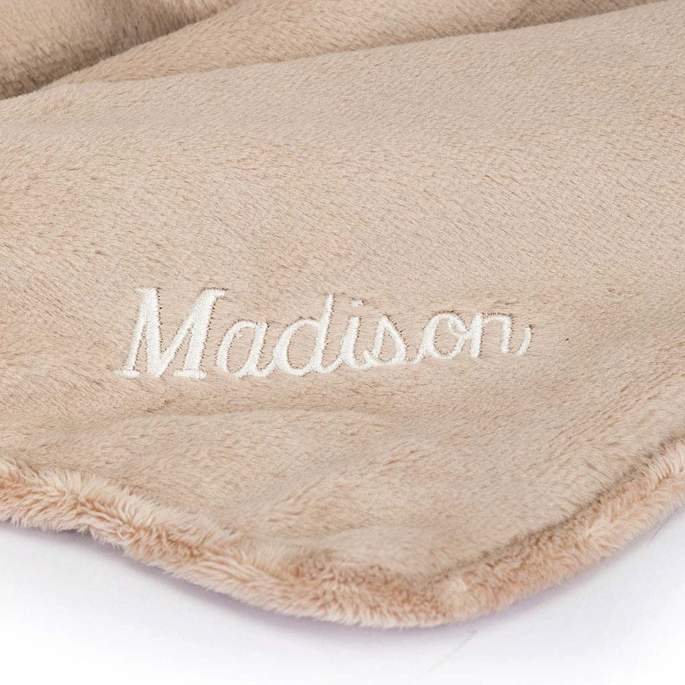 Personalised Bashful Beige Bunny Blankie