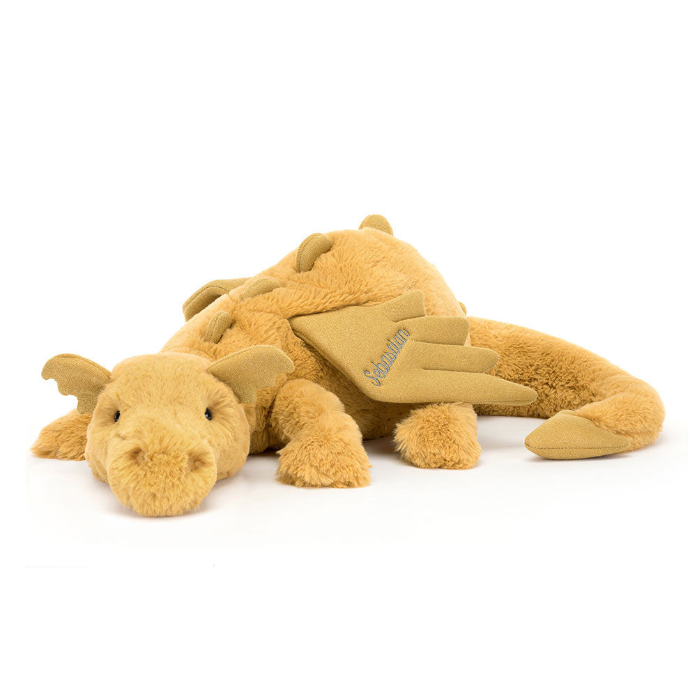 Personalised Golden Dragon Huge